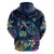 Plumeria Turtles Traditional Tribal Hoodie