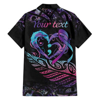 Personalised Your Life Matters Hawaiian Shirt Suicide Prevention Awareness Semicolon Heart