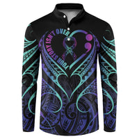 Personalised Your Story Isn't Over Button Sweatshirt Suicide Prevention Awareness Semicolon Heart