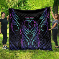 Personalised Your Story Isn't Over Quilt Suicide Prevention Awareness Semicolon Heart