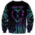 Personalised Your Story Isn't Over Sweatshirt Suicide Prevention Awareness Semicolon Heart
