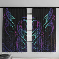 Personalised Your Story Isn't Over Window Curtain Suicide Prevention Awareness Semicolon Heart