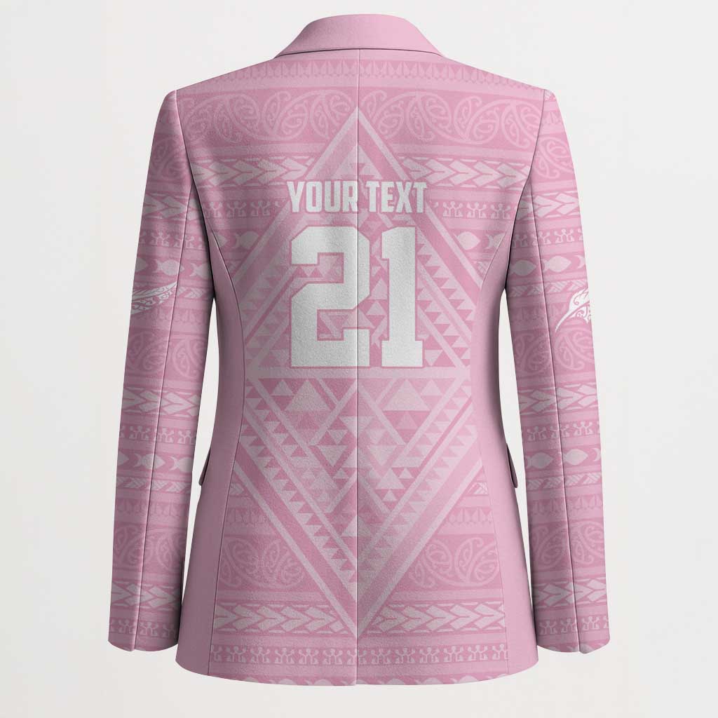 Custom New Zealand Basketball Indigenous Blazer - Polynesian Pride
