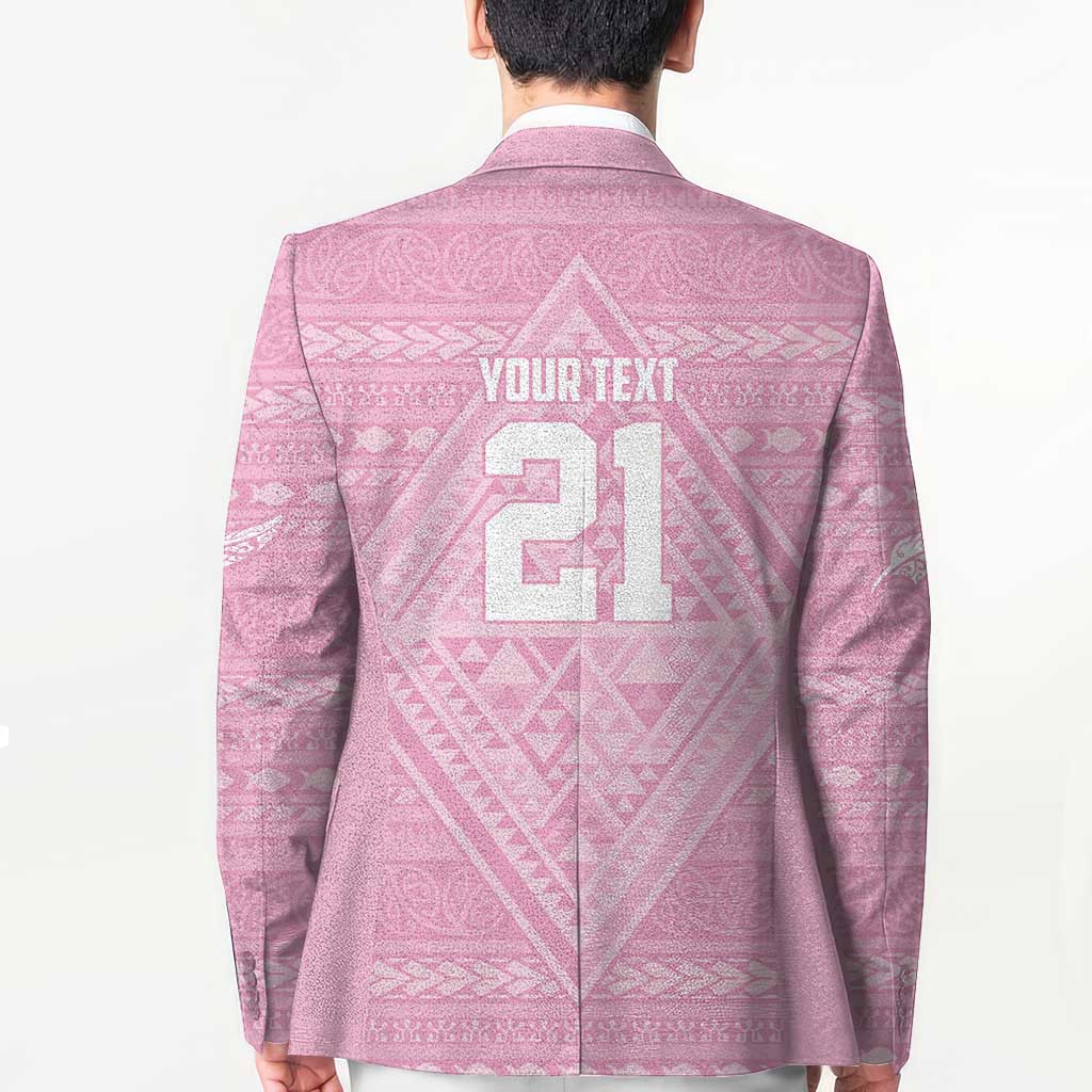 Custom New Zealand Basketball Indigenous Blazer - Polynesian Pride