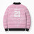 Custom New Zealand Basketball Indigenous Bomber Puffer Jacket - Polynesian Pride