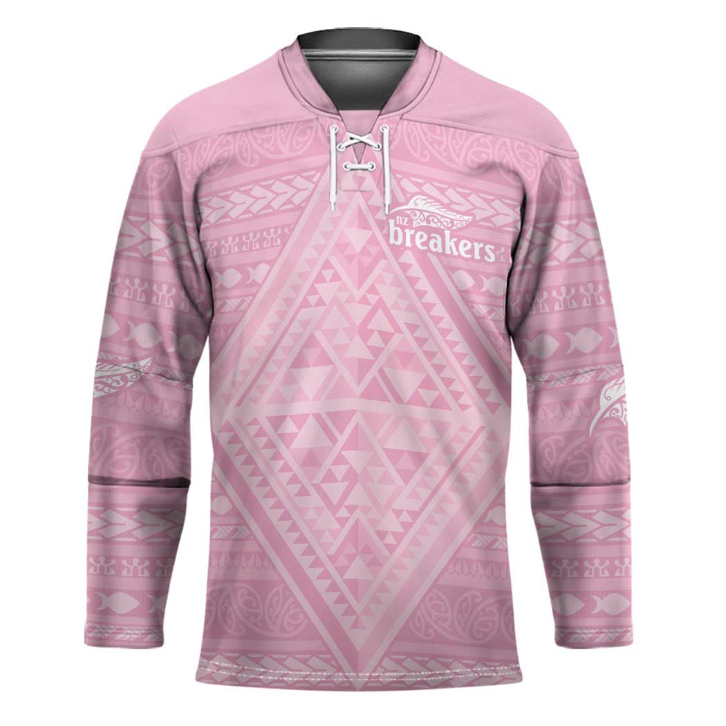 Custom New Zealand Basketball Indigenous Hockey Jersey - Polynesian Pride