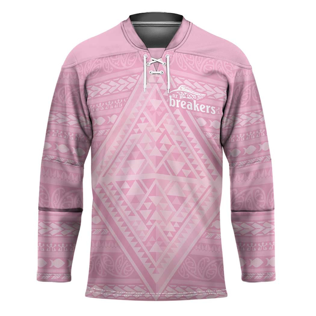 Custom New Zealand Basketball Indigenous Hockey Jersey - Polynesian Pride