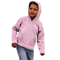 Custom New Zealand Basketball Indigenous Kid Hoodie - Polynesian Pride