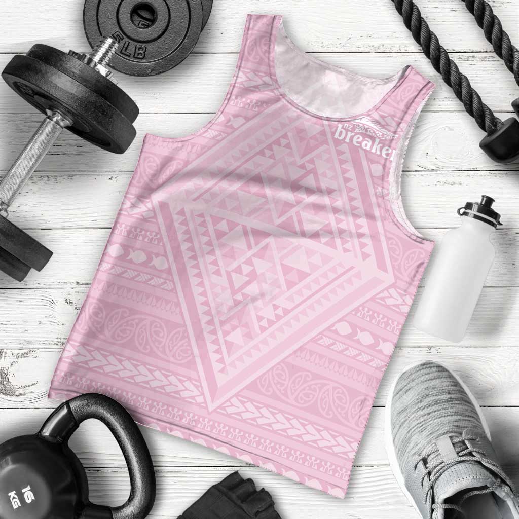 Custom New Zealand Basketball Indigenous Men Tank Top - Polynesian Pride