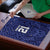 Custom Basketball New Zealand Puzzle Blue Maori Ta Moko Indigenous - Polynesian Pride
