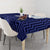 Custom Basketball New Zealand Tablecloth Blue Maori Ta Moko Indigenous - Polynesian Pride