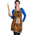 Custom Basketball New Zealand Apron Gold Maori Ta Moko Indigenous - Polynesian Pride