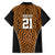 Custom Basketball New Zealand Family Matching Long Sleeve Bodycon Dress and Hawaiian Shirt Gold Maori Ta Moko Indigenous - Polynesian Pride