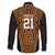Custom Basketball New Zealand Family Matching Long Sleeve Bodycon Dress and Hawaiian Shirt Gold Maori Ta Moko Indigenous - Polynesian Pride