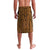 Custom Basketball New Zealand Lavalava Gold Maori Ta Moko Indigenous - Polynesian Pride