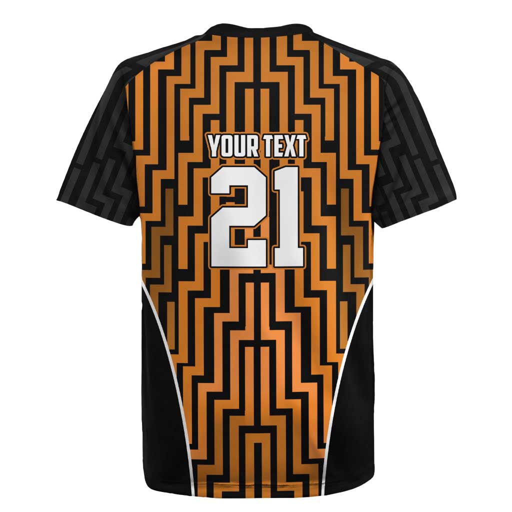Custom Basketball New Zealand Rugby Jersey Gold Maori Ta Moko Indigenous - Polynesian Pride