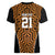 Custom Basketball New Zealand Women V-Neck T-Shirt Gold Maori Ta Moko Indigenous - Polynesian Pride