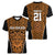 Custom Basketball New Zealand Women V-Neck T-Shirt Gold Maori Ta Moko Indigenous - Polynesian Pride