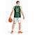 Custom Basketball New Zealand Basketball Jersey Green Maori Ta Moko Indigenous - Polynesian Pride