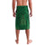 Custom Basketball New Zealand Lavalava Green Maori Ta Moko Indigenous - Polynesian Pride