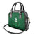 Custom Basketball New Zealand Shoulder Handbag Green Maori Ta Moko Indigenous - Polynesian Pride