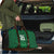 Custom Basketball New Zealand Travel Bag Green Maori Ta Moko Indigenous - Polynesian Pride