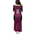 Custom Basketball New Zealand Family Matching Puletasi and Hawaiian Shirt Pink Maori Ta Moko Indigenous - Polynesian Pride