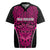 Custom Basketball New Zealand Rugby Jersey Pink Maori Ta Moko Indigenous - Polynesian Pride
