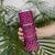 Custom Basketball New Zealand Skinny Tumbler Pink Maori Ta Moko Indigenous - Polynesian Pride