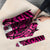 Custom Basketball New Zealand Umbrella Pink Maori Ta Moko Indigenous - Polynesian Pride