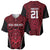 Custom Basketball New Zealand Baseball Jersey Red Maori Ta Moko Indigenous - Polynesian Pride