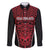 Custom Basketball New Zealand Family Matching Long Sleeve Bodycon Dress and Hawaiian Shirt Red Maori Ta Moko Indigenous - Polynesian Pride
