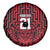 Custom Basketball New Zealand Spare Tire Cover Red Maori Ta Moko Indigenous - Polynesian Pride