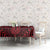 Custom Basketball New Zealand Tablecloth Red Maori Ta Moko Indigenous - Polynesian Pride