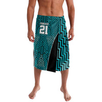 Custom Basketball New Zealand Lavalava Teal Maori Ta Moko Indigenous - Polynesian Pride