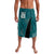 Custom Basketball New Zealand Lavalava Teal Maori Ta Moko Indigenous - Polynesian Pride