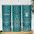 Custom Basketball New Zealand Skinny Tumbler Teal Maori Ta Moko Indigenous - Polynesian Pride