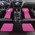 New Zealand Custom Car Mats Fire Basketball Maori Tribal Pink - Polynesian Pride
