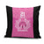 New Zealand Custom Pillow Cover Fire Basketball Maori Tribal Pink - Polynesian Pride