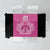 New Zealand Custom Tablecloth Fire Basketball Maori Tribal Pink - Polynesian Pride