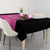 New Zealand Custom Tablecloth Fire Basketball Maori Tribal Pink - Polynesian Pride
