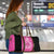 New Zealand Custom Travel Bag Fire Basketball Maori Tribal Pink - Polynesian Pride