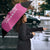New Zealand Custom Umbrella Fire Basketball Maori Tribal Pink - Polynesian Pride