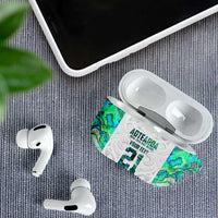Custom New Zealand Aotearoa AirPods Case Green Maori Paua Shell Indigenous - Polynesian Pride
