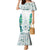 Custom New Zealand Aotearoa Mermaid Dress Green Maori Paua Shell Indigenous - Polynesian Pride