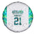 Custom New Zealand Aotearoa Spare Tire Cover Green Maori Paua Shell Indigenous - Polynesian Pride
