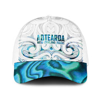 New Zealand Aotearoa Baseball Net Cap Maori Papua Shell Indigenous - Polynesian Pride