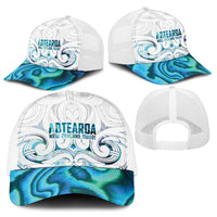 New Zealand Aotearoa Baseball Net Cap Maori Papua Shell Indigenous - Polynesian Pride