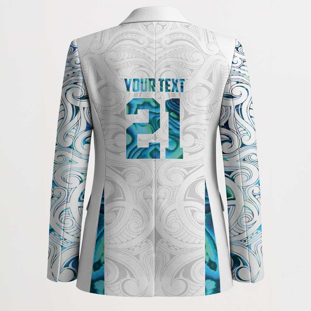Custom New Zealand Aotearoa Blazer Maori Paua Shell Indigenous - Polynesian Pride