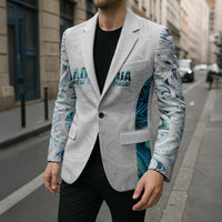 Custom New Zealand Aotearoa Blazer Maori Paua Shell Indigenous - Polynesian Pride